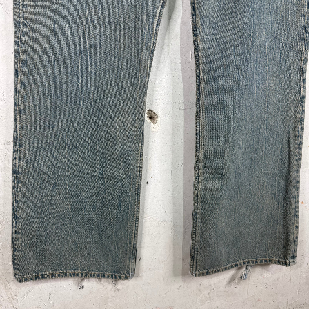 Acne Studios Stone Washed Wide Straight Jeans