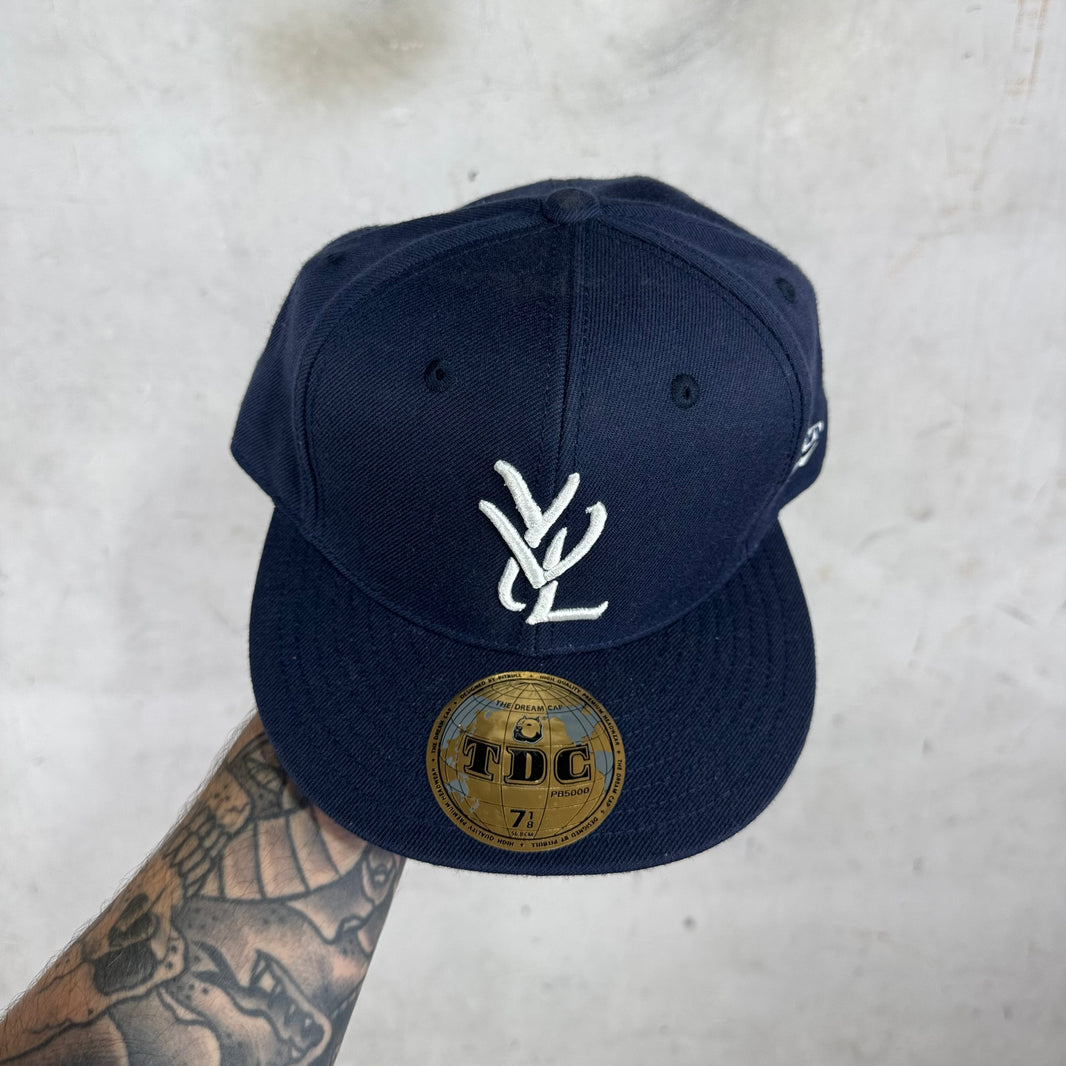 YVL Navy Fitted Hat