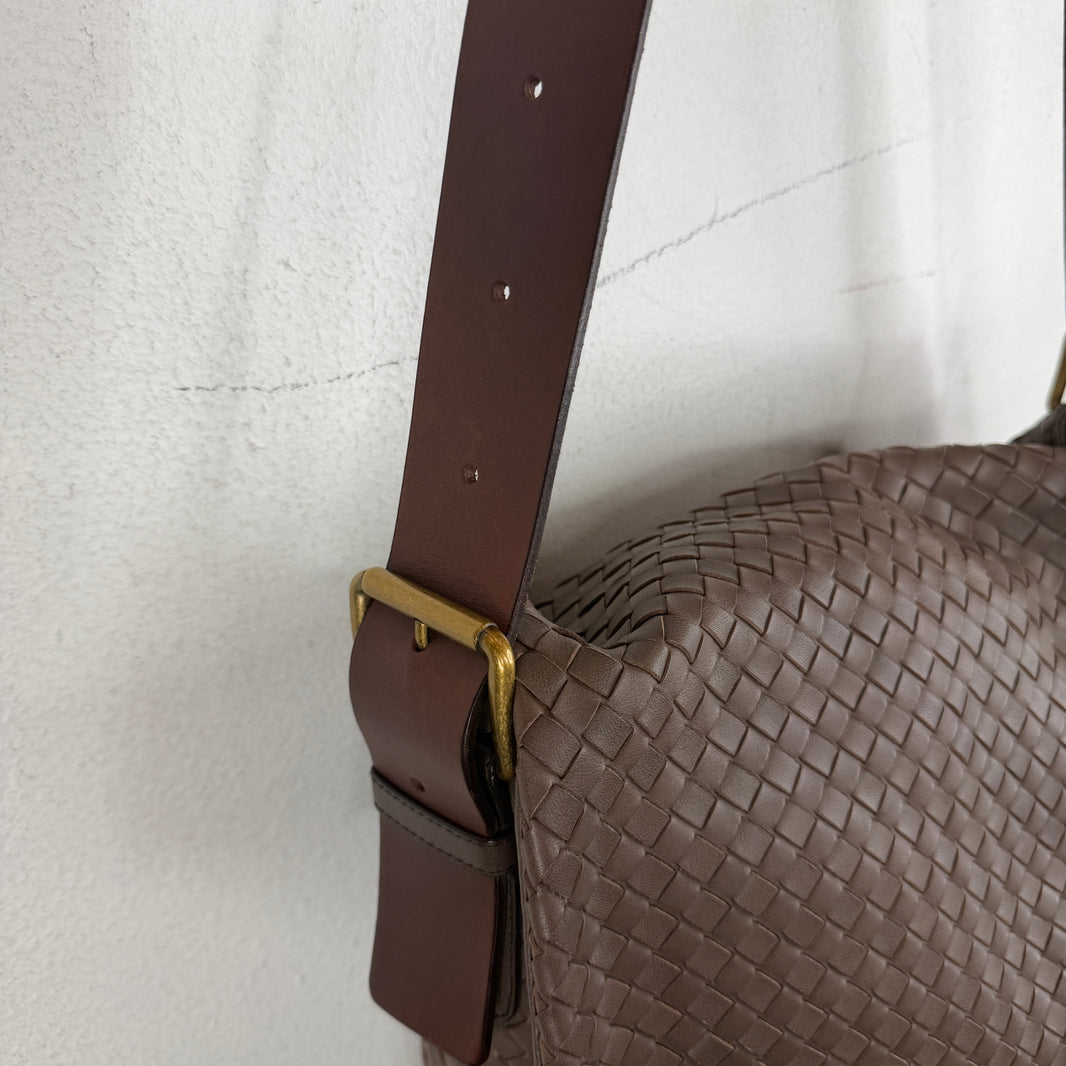 Bottega Veneta Intrecciato Messenger Bag