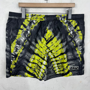 Valentino Neon Tie Dye Swim Trunks