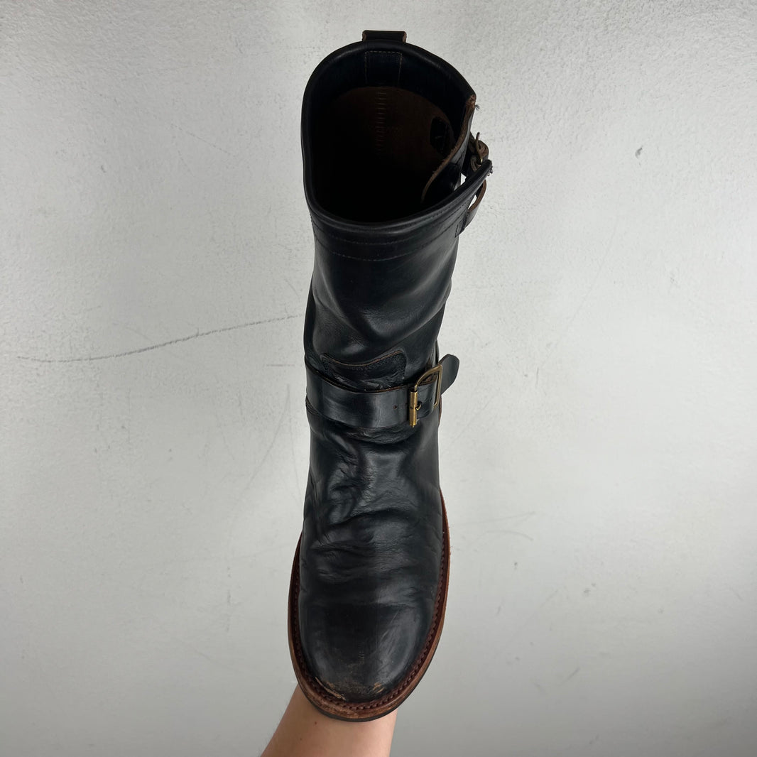 RRL Leather Miller Boots