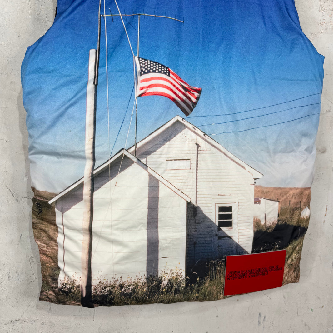Calvin Klein 205W39NYC American Flag Puffer Vest