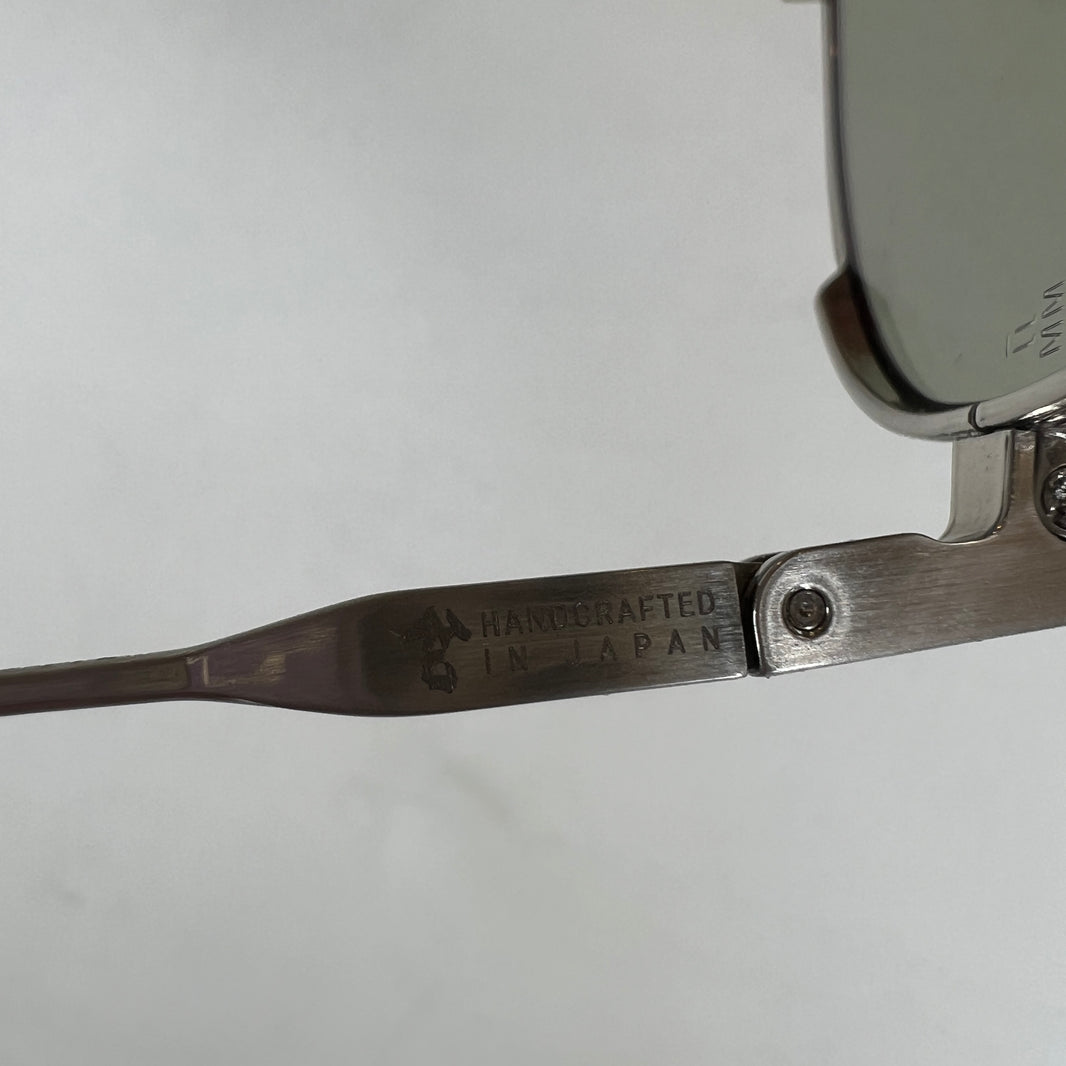 JMM Silver Gonzo Duke Aviator Sunglasses