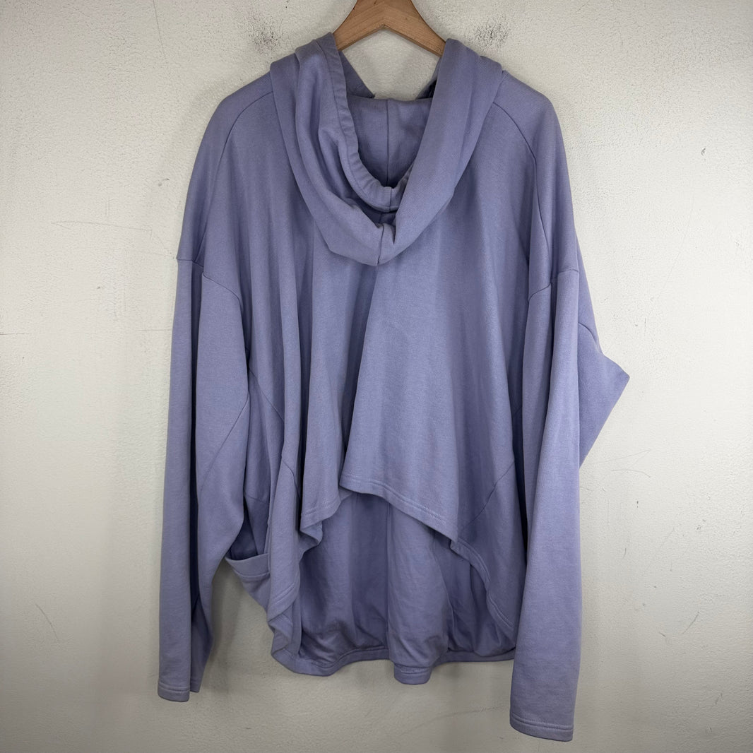 Martine Rose Collapsed Lavender Hoodie
