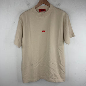 424 Beige Logo T-Shirt