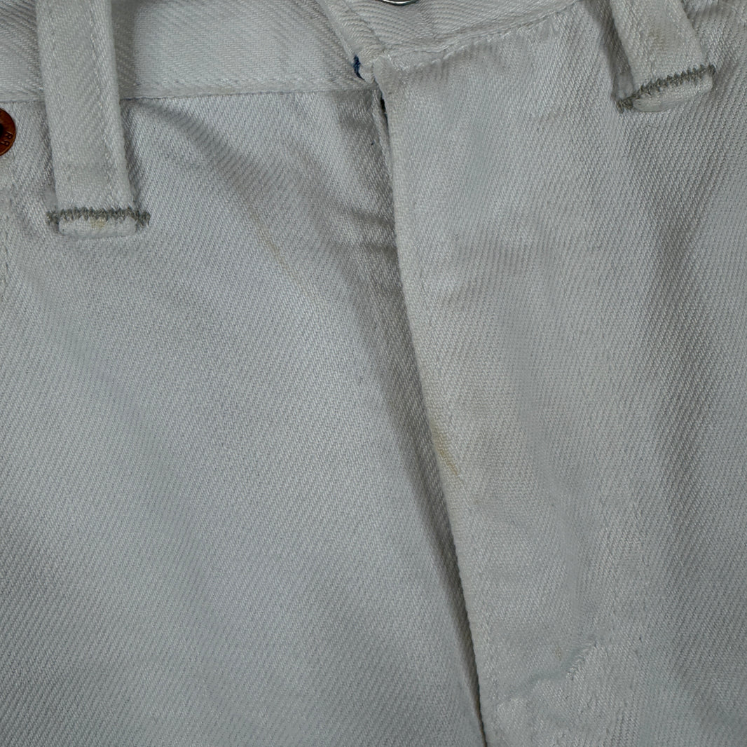 RRL White Slim Jeans