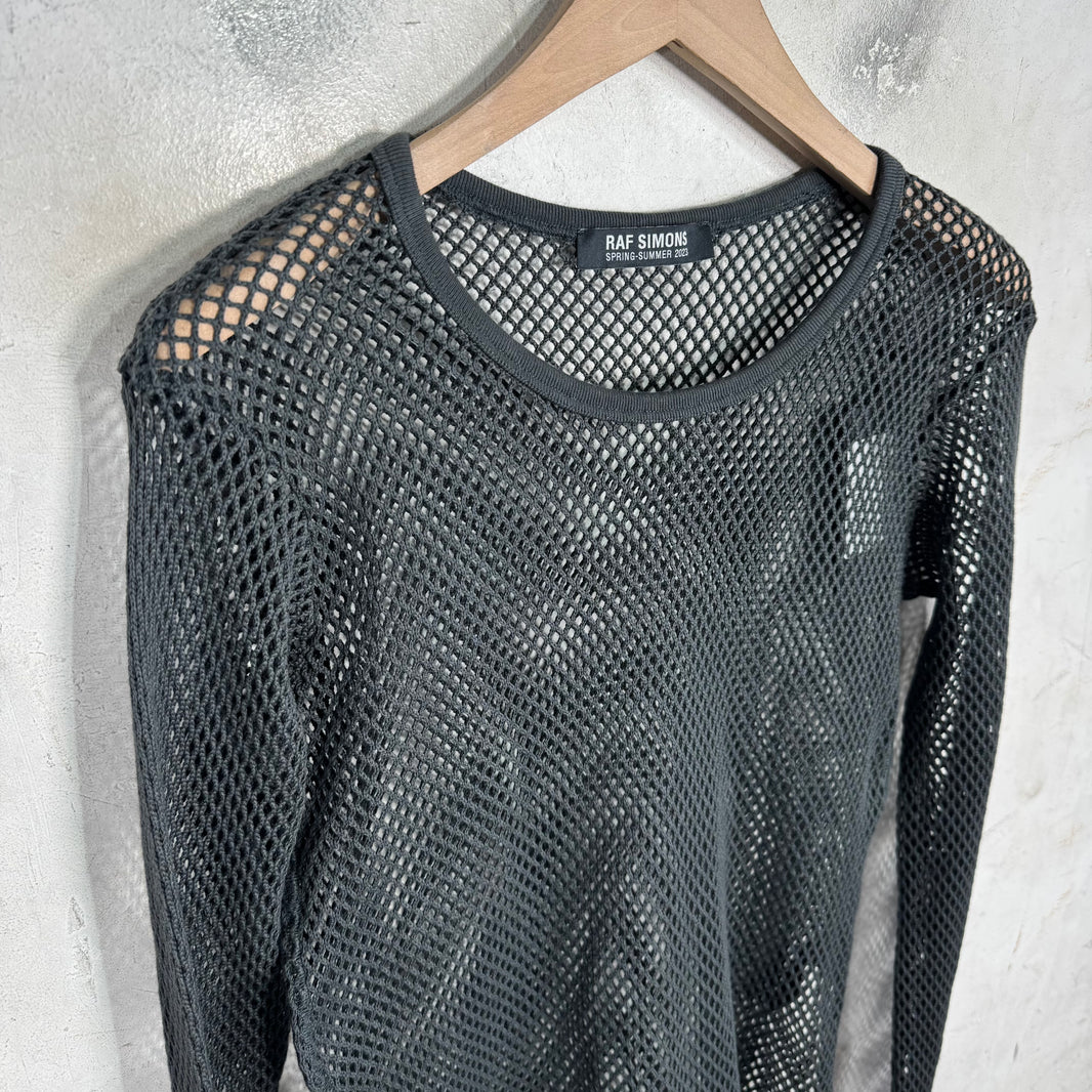 Raf Simons SS 23 Mesh L/S Shirt