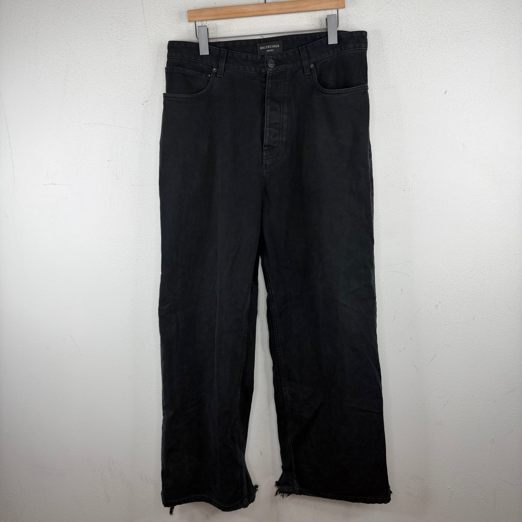 Balenciaga Black Baggy Jeans