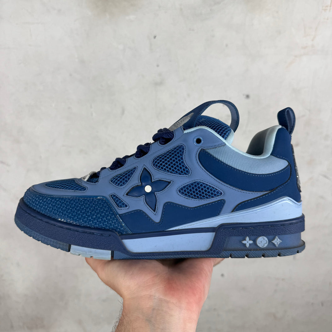Louis Vuitton Blue Skate Trainers
