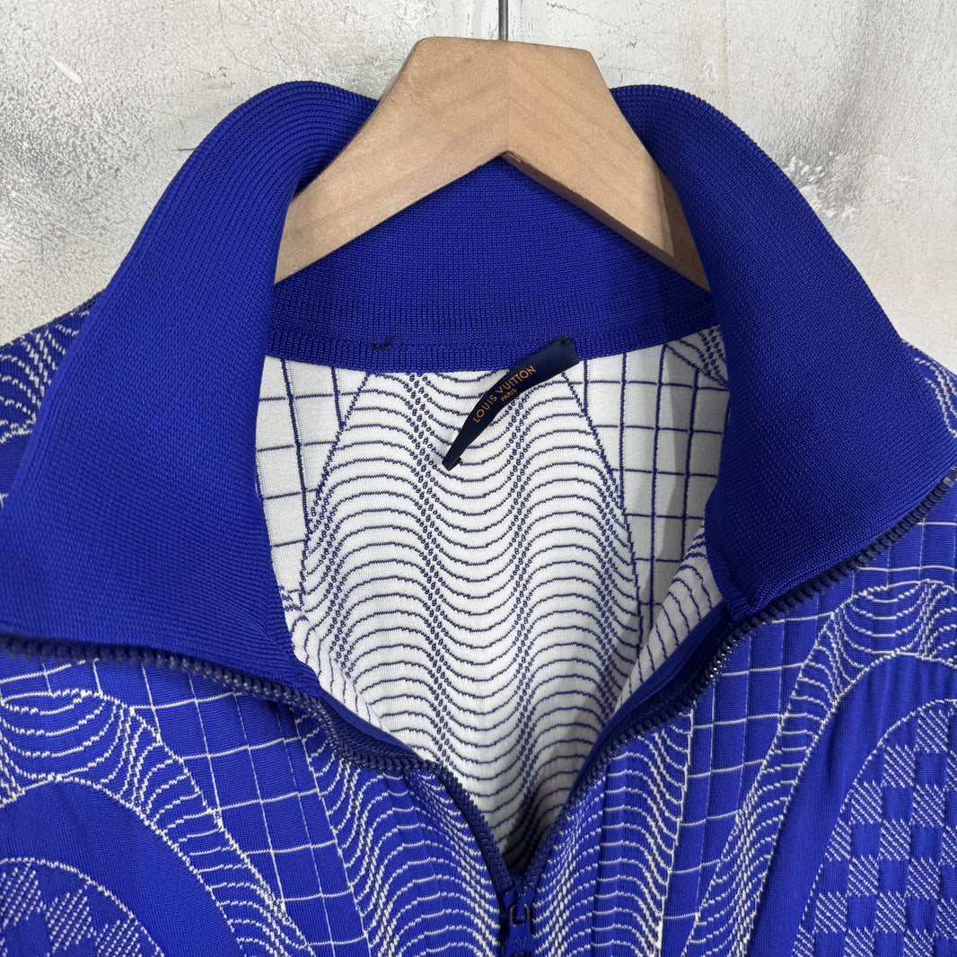 Louis Vuitton Damier Jacquard Track Jacket