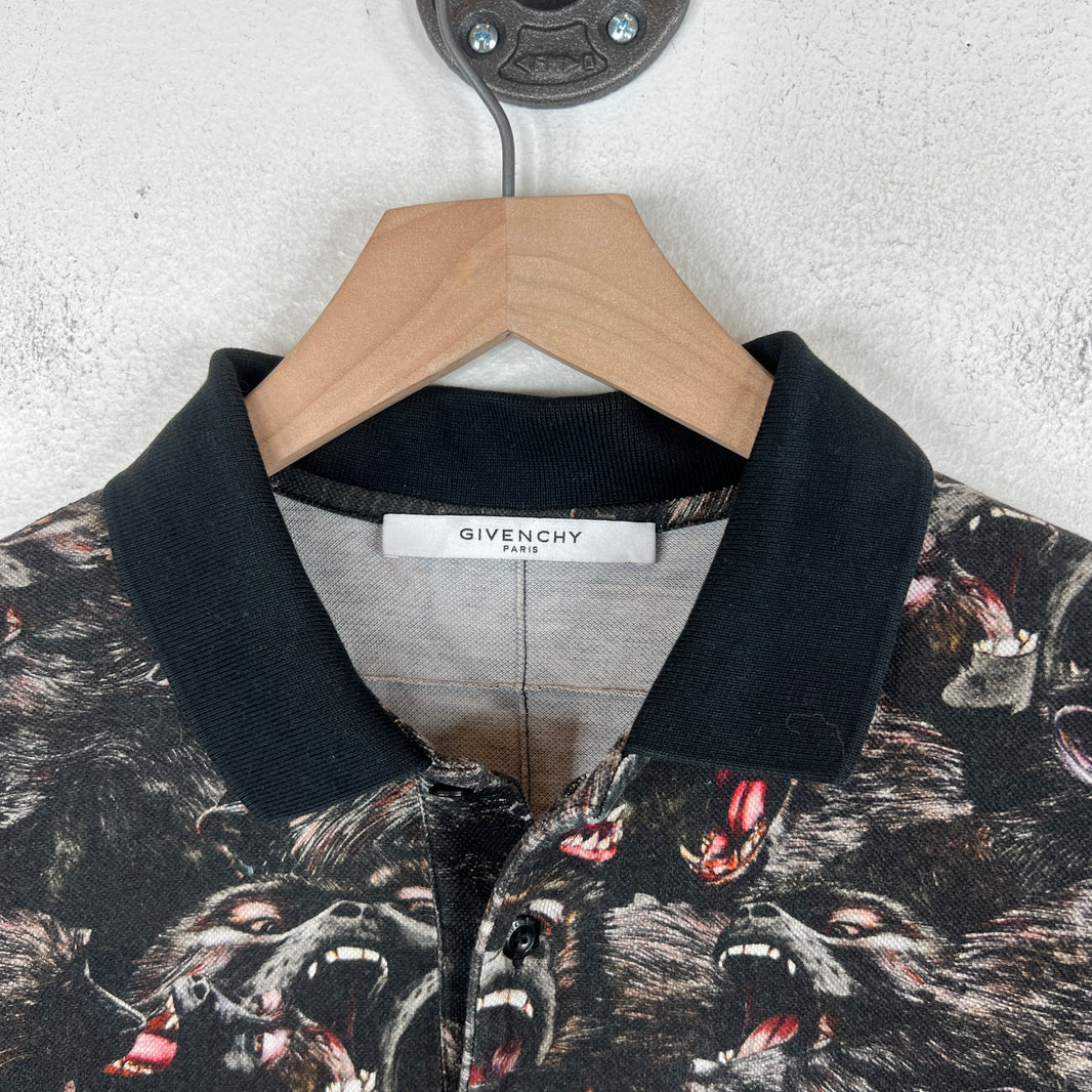 Givenchy Baboons Polo T-Shirt
