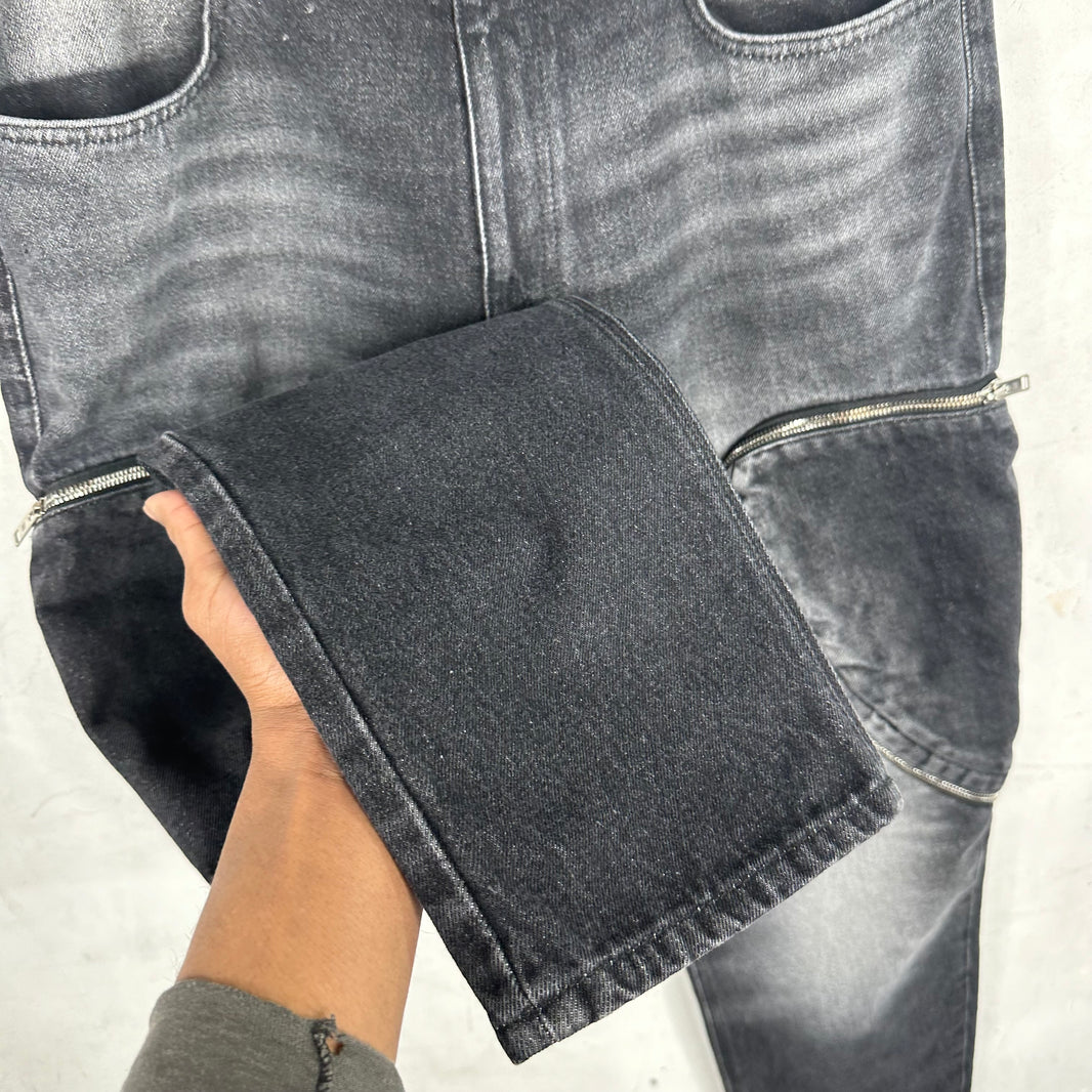 Givenchy Pocketed Faded Jeans