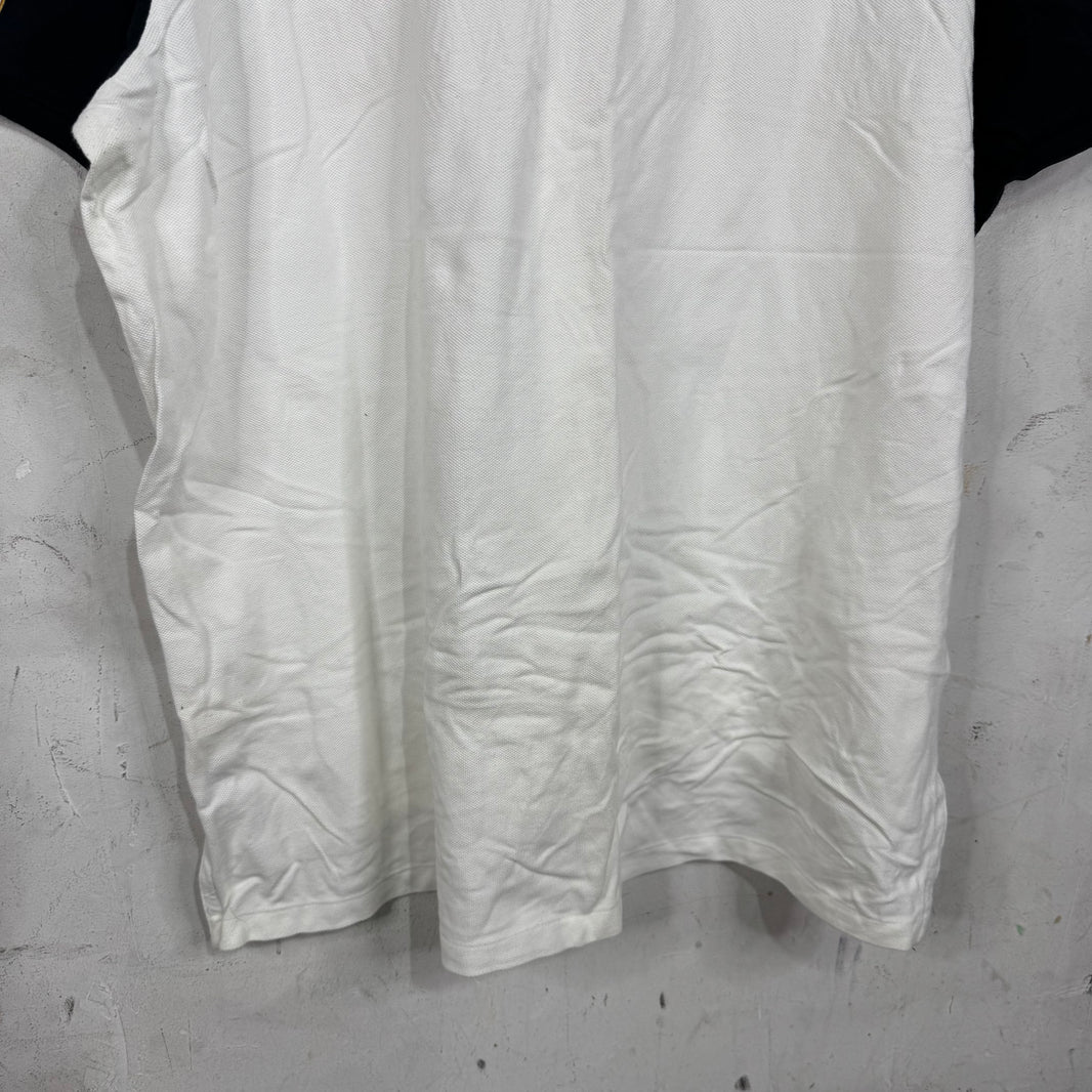 Ralph Lauren White BlackWatch Polo