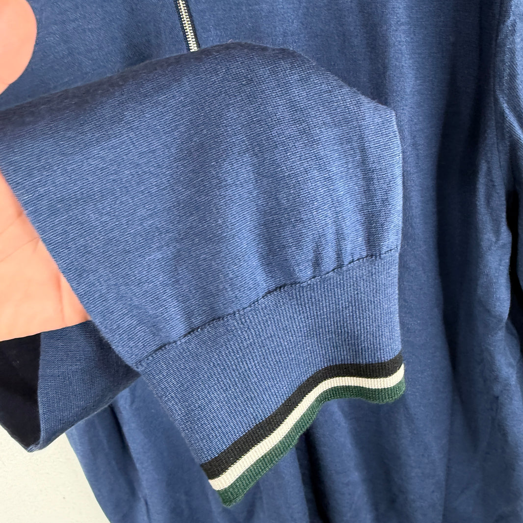 Hermes Cashmere/Silk Light Zip Track Jacket