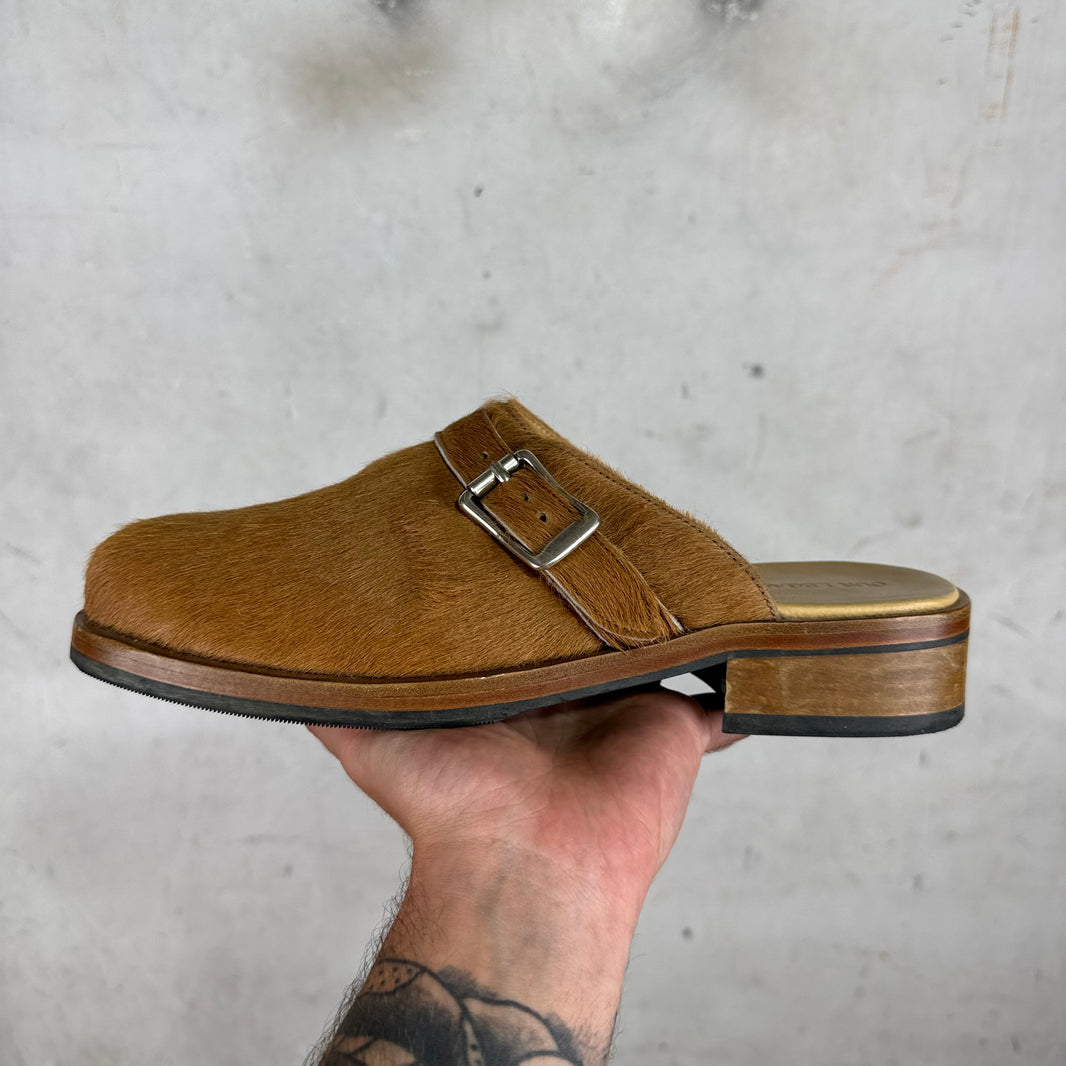 Our Legacy Camel Ponyhair Camion Mules