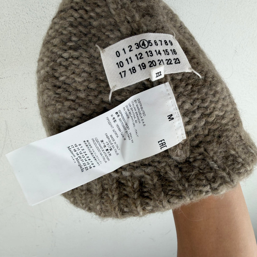 Margiela Brown Knit Beanie