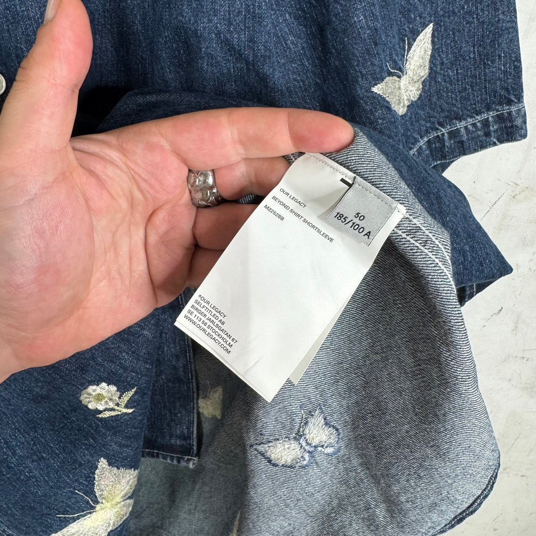 Our Legacy Butterfly Denim S/S Shirt