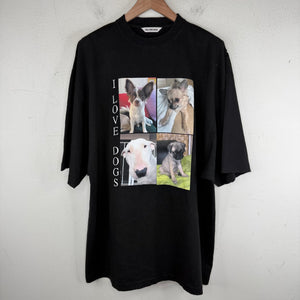 Balenciaga Sample I Love Dogs T-Shirt