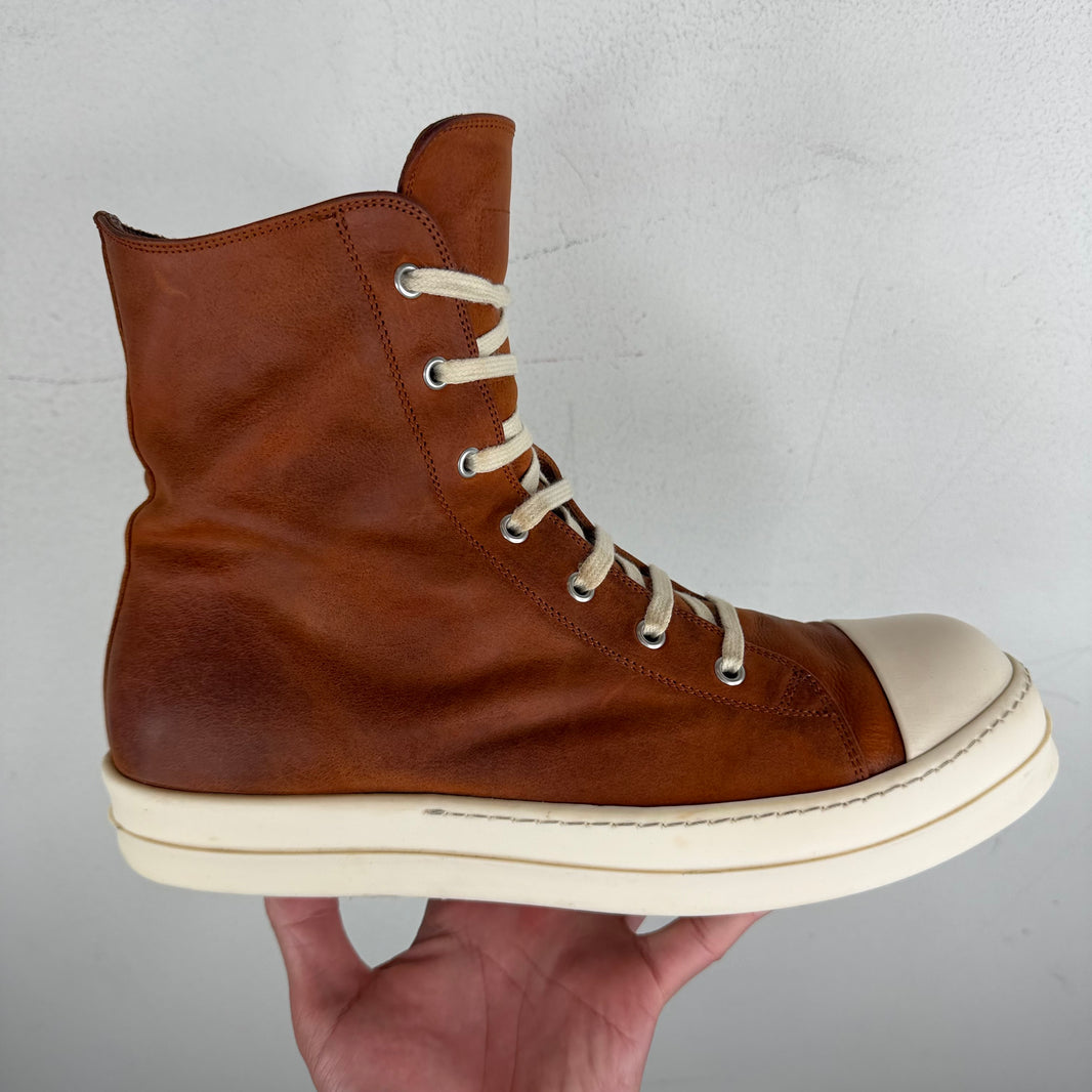 Rick Owens Leather Clay Ramones