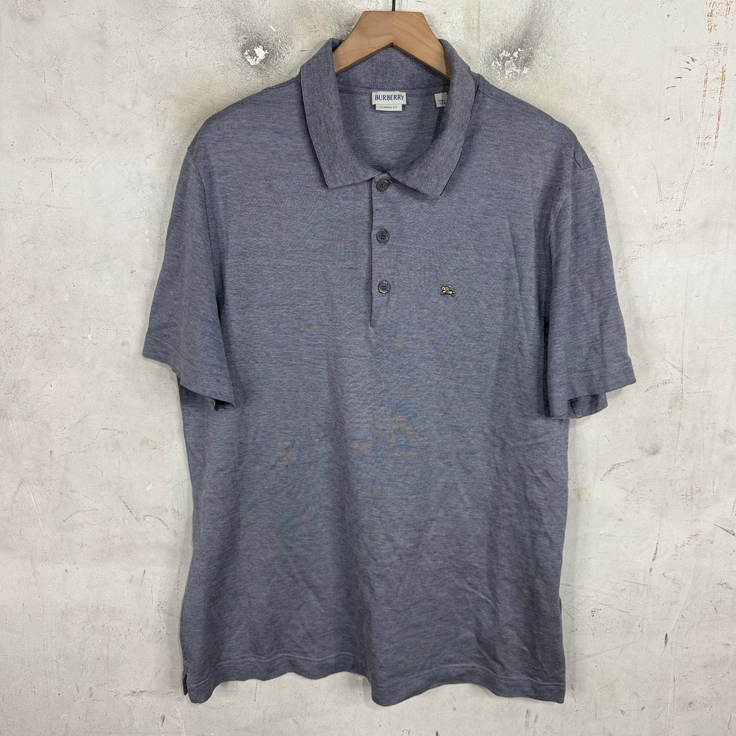 Burberry Metal Logo Polo Shirt