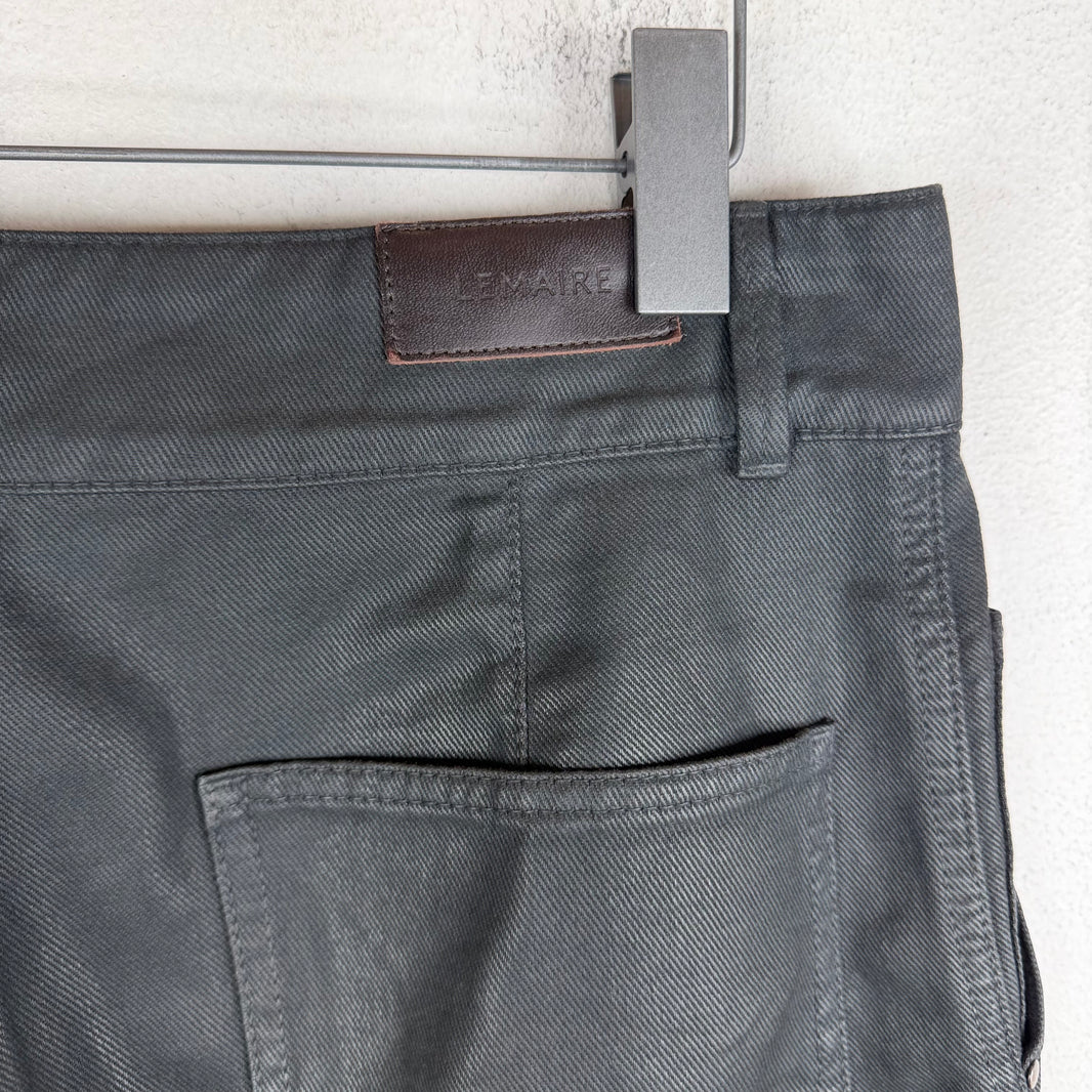 Lemaire Waxed Barrel Pants