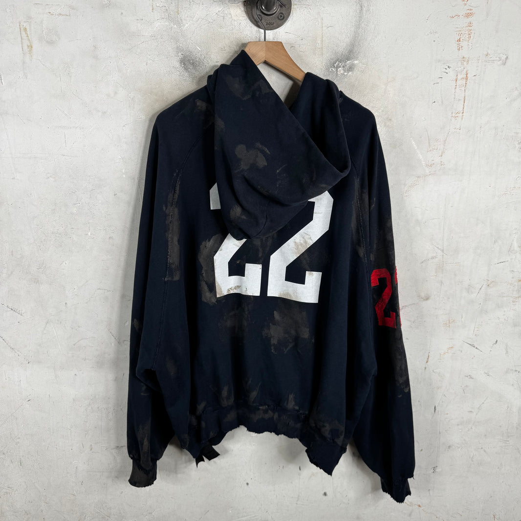Balenciaga Mudded Polo Hoodie