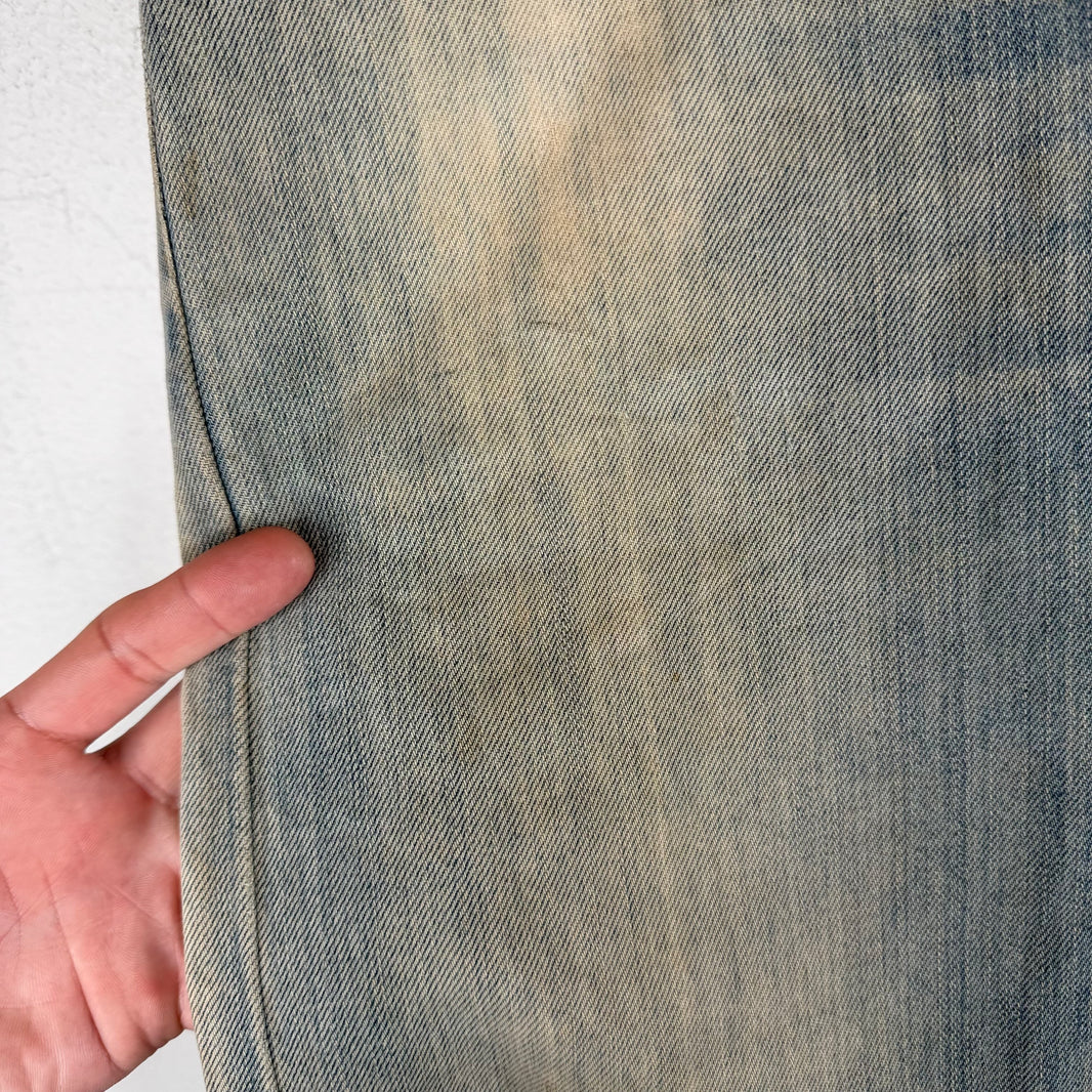 DIor Light Wash Skinny Jeans