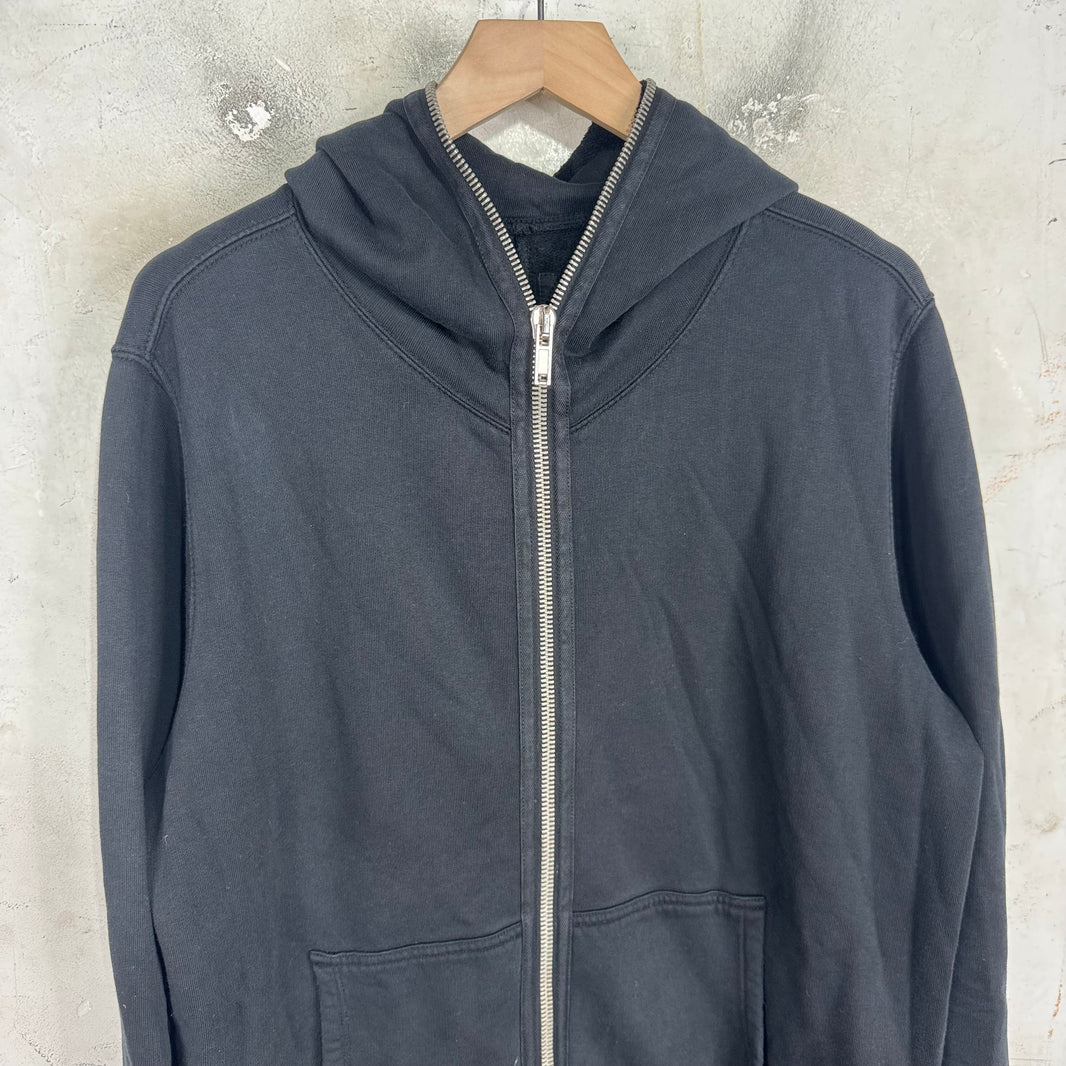DRKSHDW Black Gimp Zip Hoodie