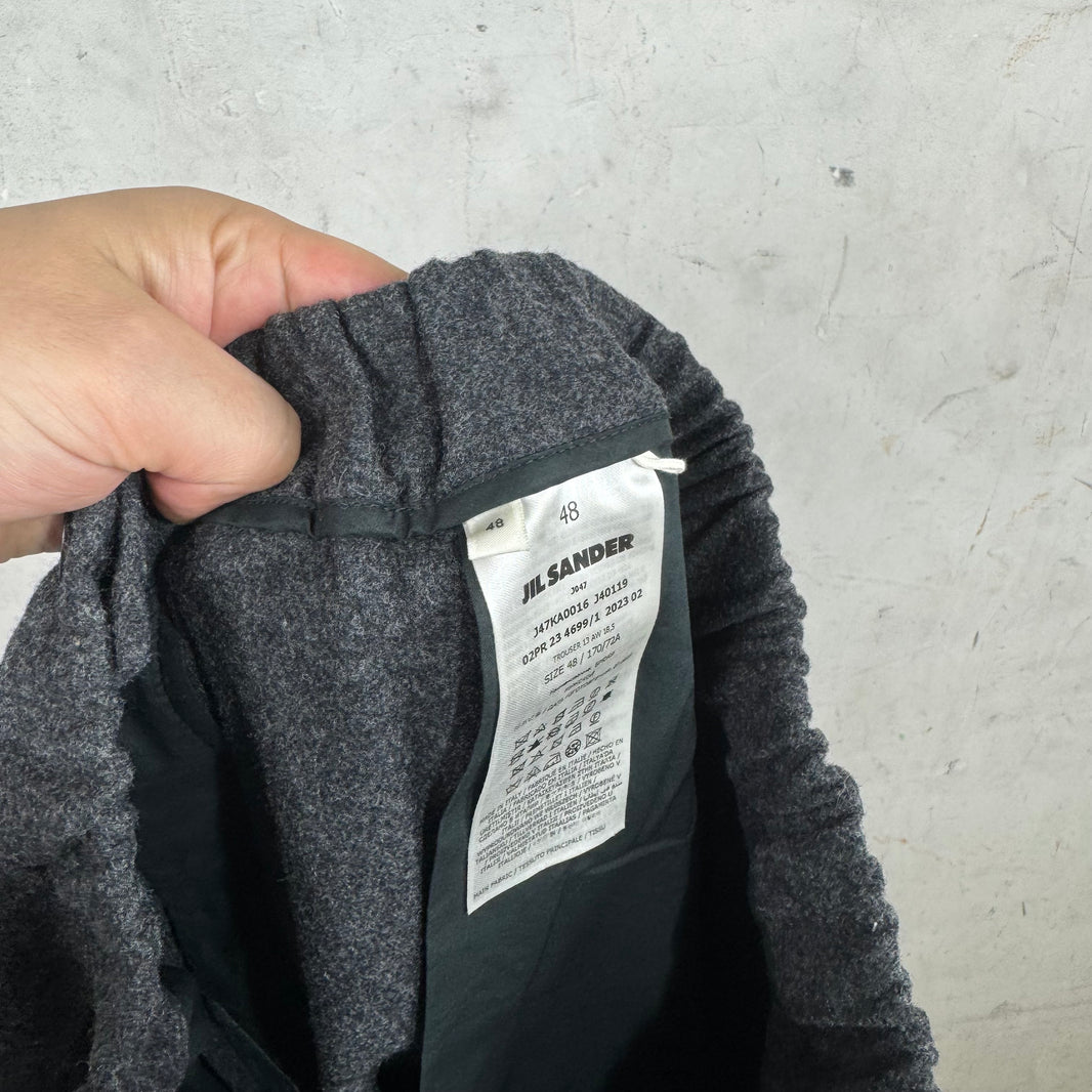 Jil Sander + Wool Trousers