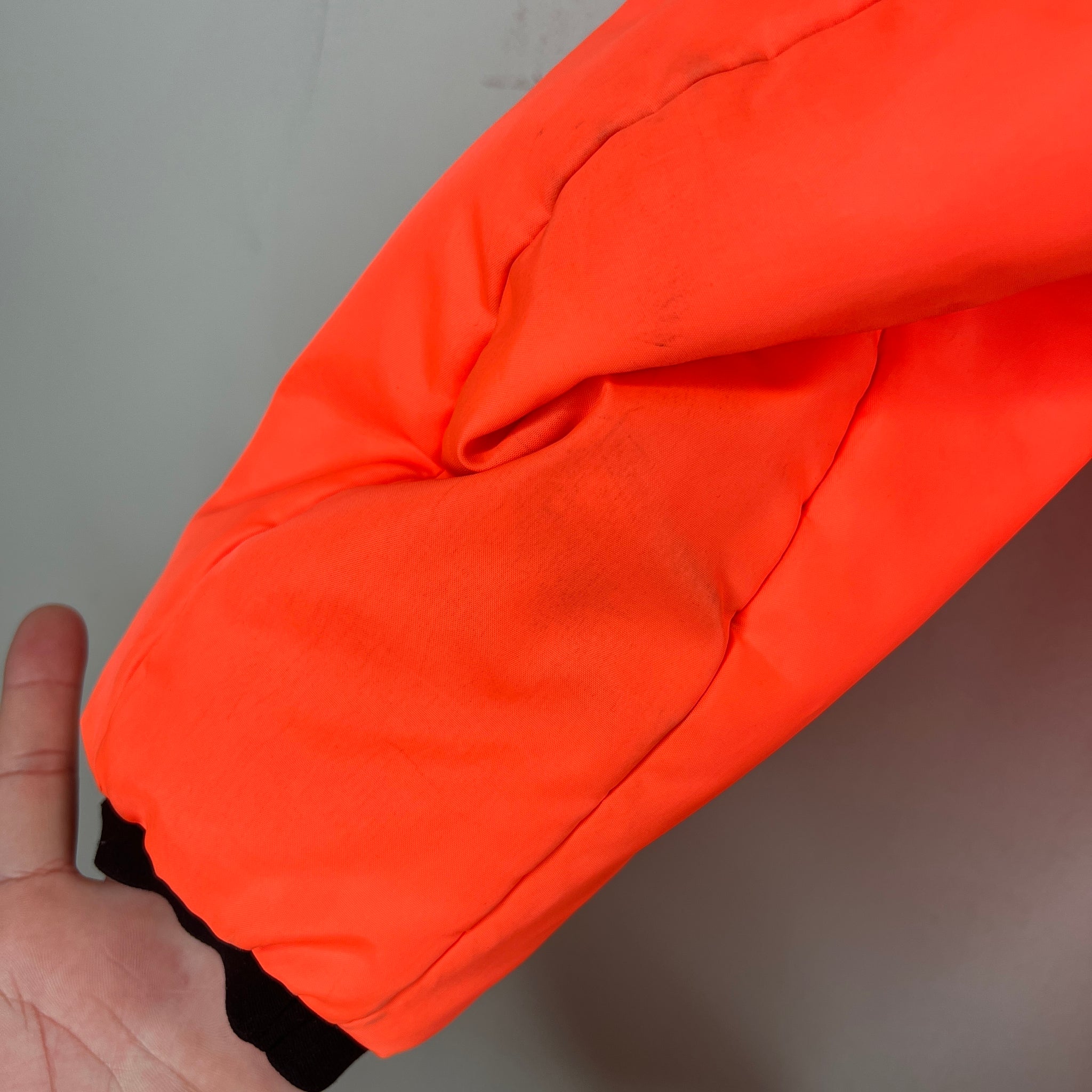 Prada Linea Rossa Orange Technical Padded Jacket