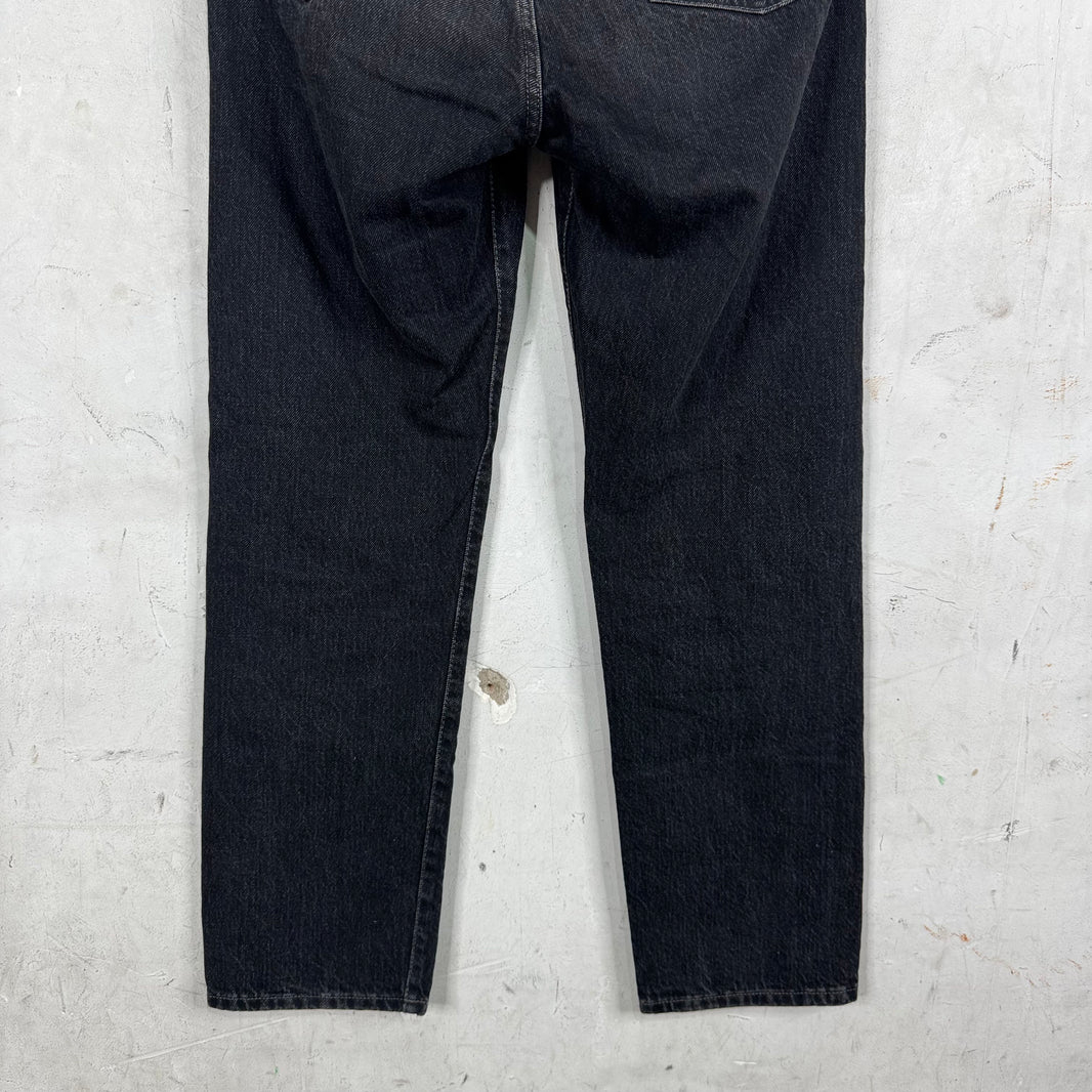 Acne Studios 1996 Vintage Black Straight Jeans