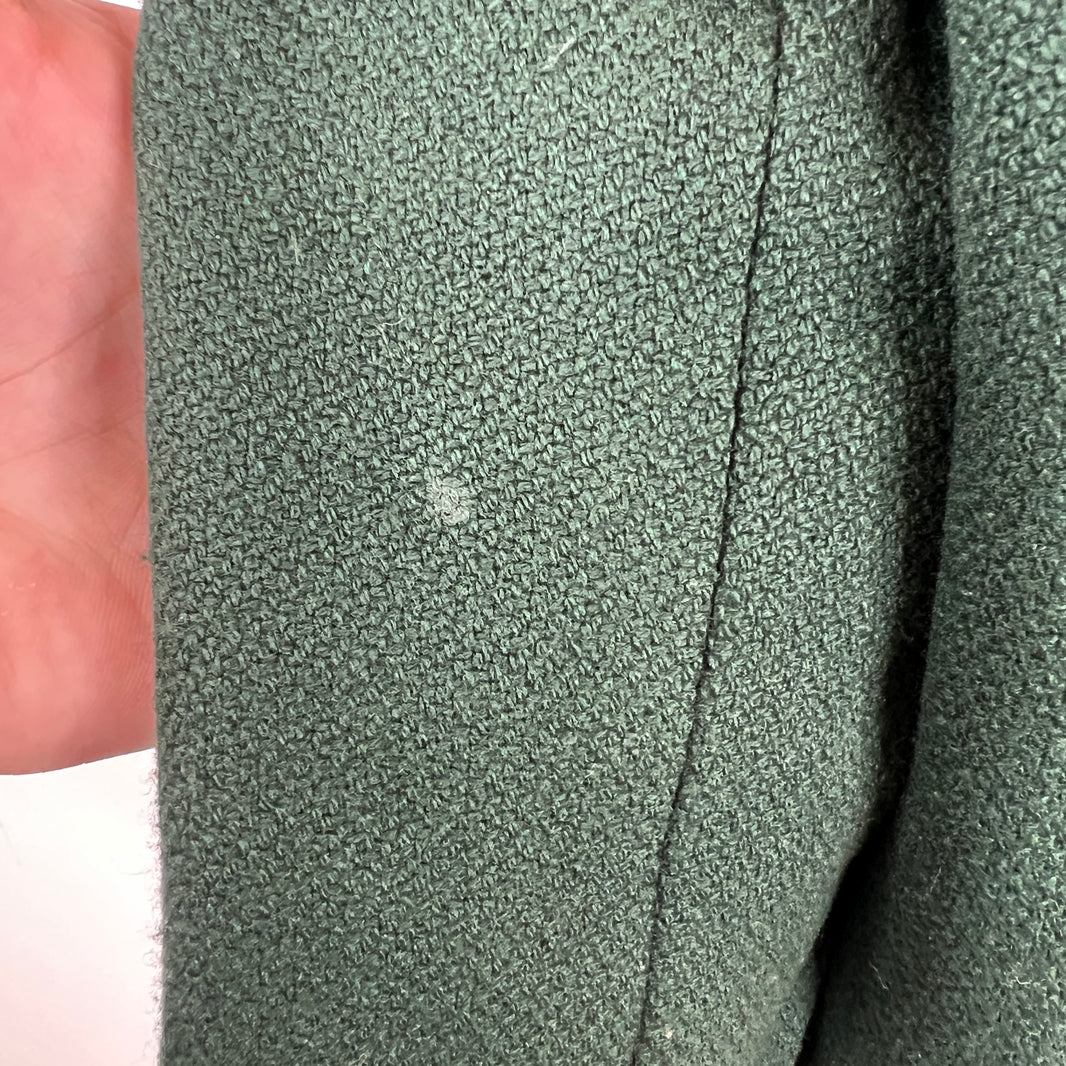 Saint Laurent Forest Green Teddy Jacket