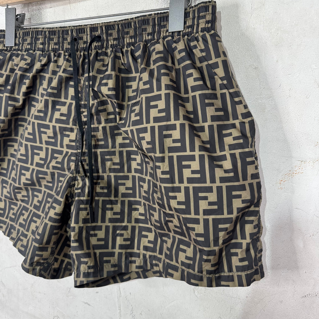 Fendi Monogram Swim Trunks