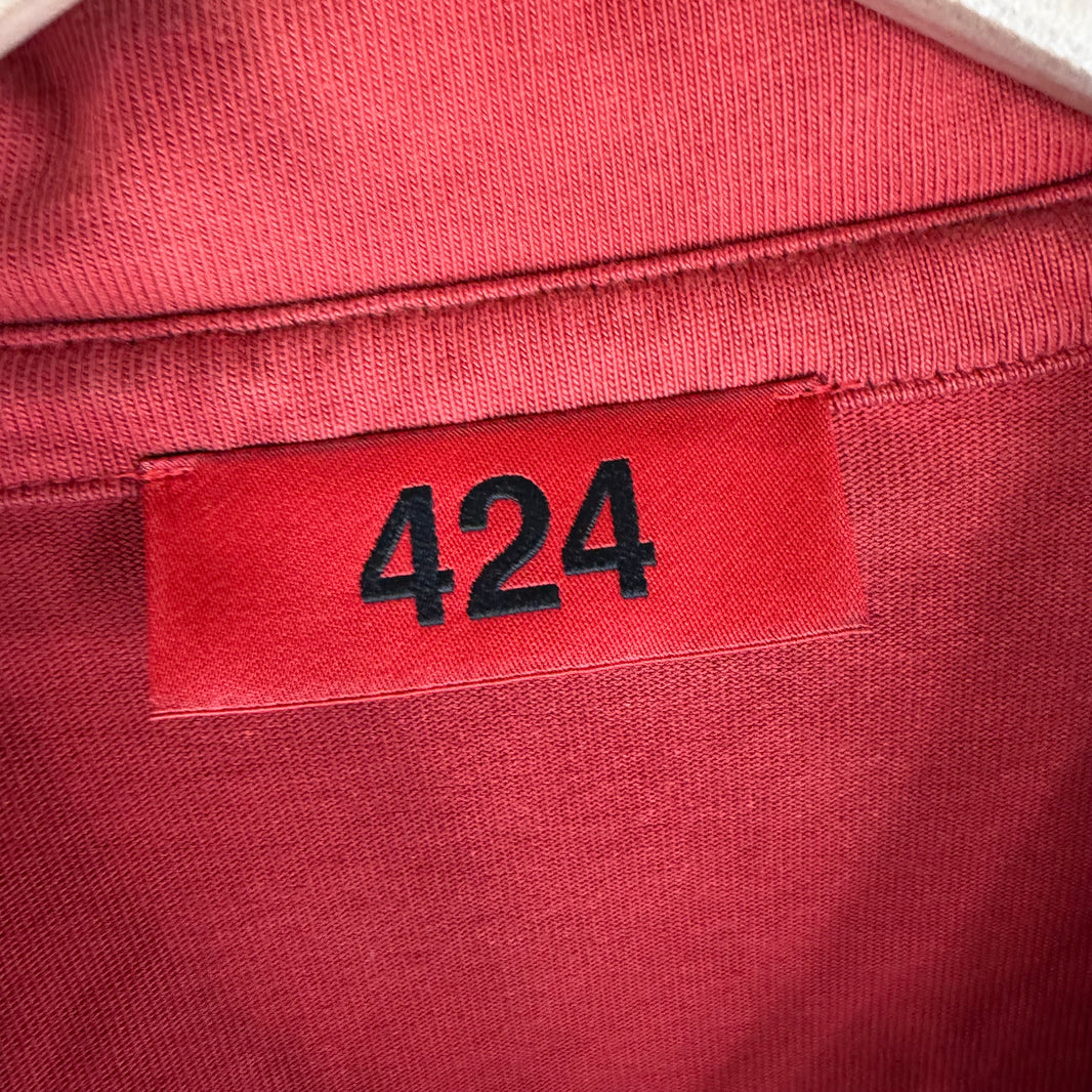 424 Academy Double Layer Polo Shirt