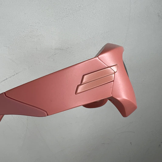 Bottega Veneta Pink Cyclops Sunglasses