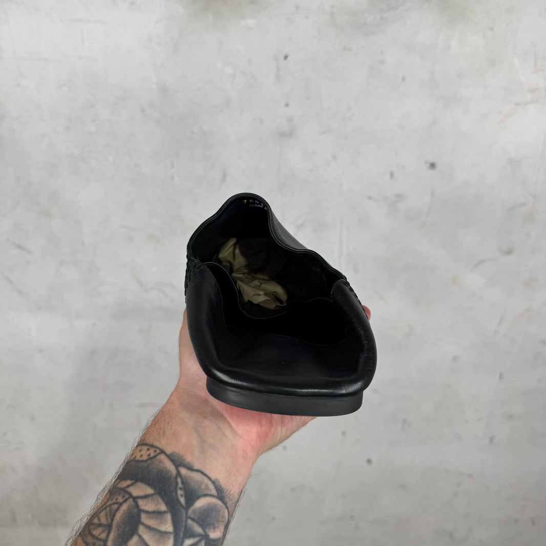 Balenciaga Leather Morrocan Mules
