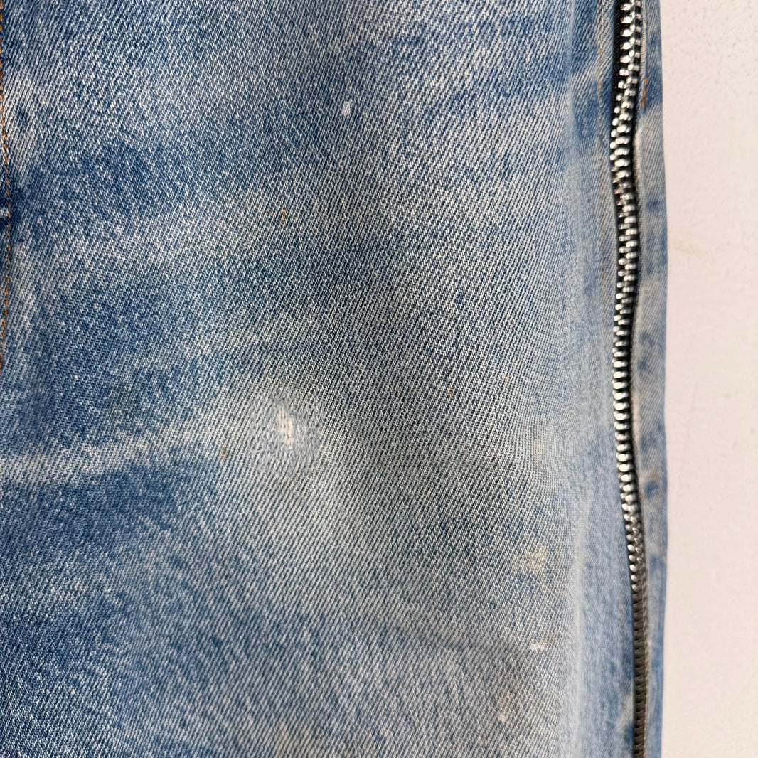 Gallery Dept Straight Leg Side Zipper Denim Jeans