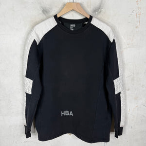 HBA Padded Stripe Crewneck