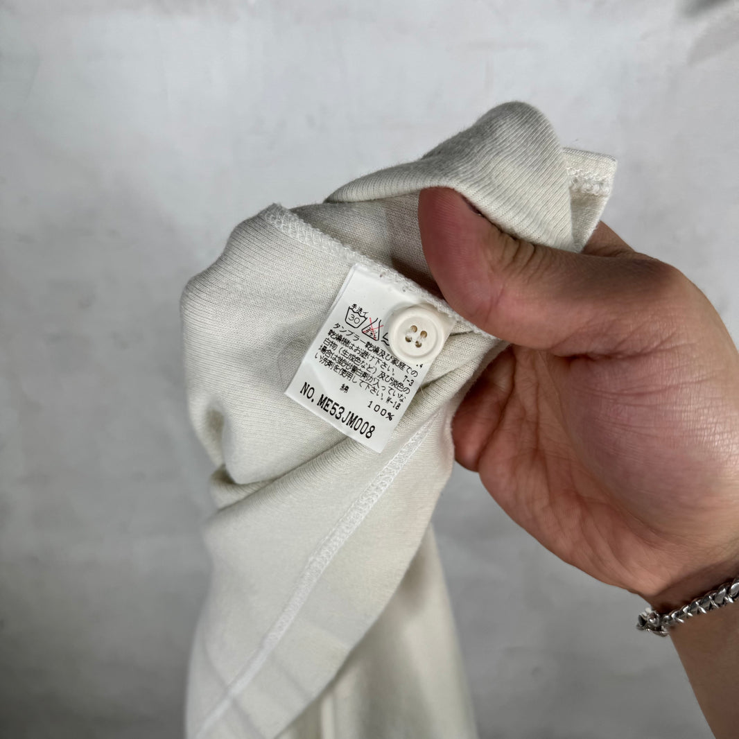 Issey Miyake Cream LS Polo