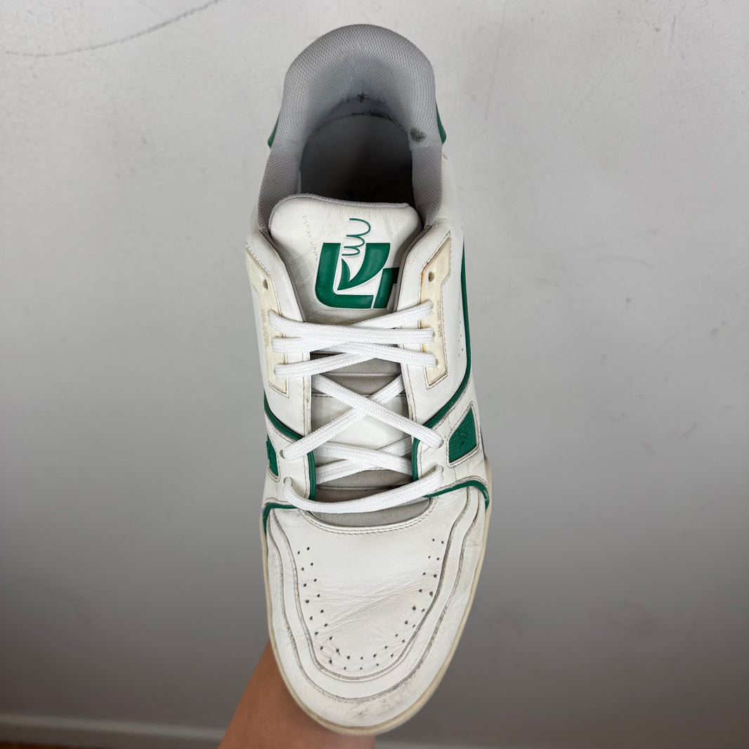 Louis Vuitton Green OG Trainer Low Sneakers