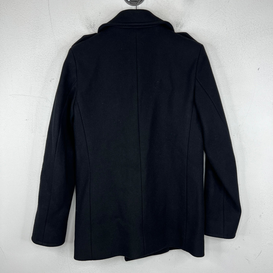 Saint Laurent Button Up Wool Coat