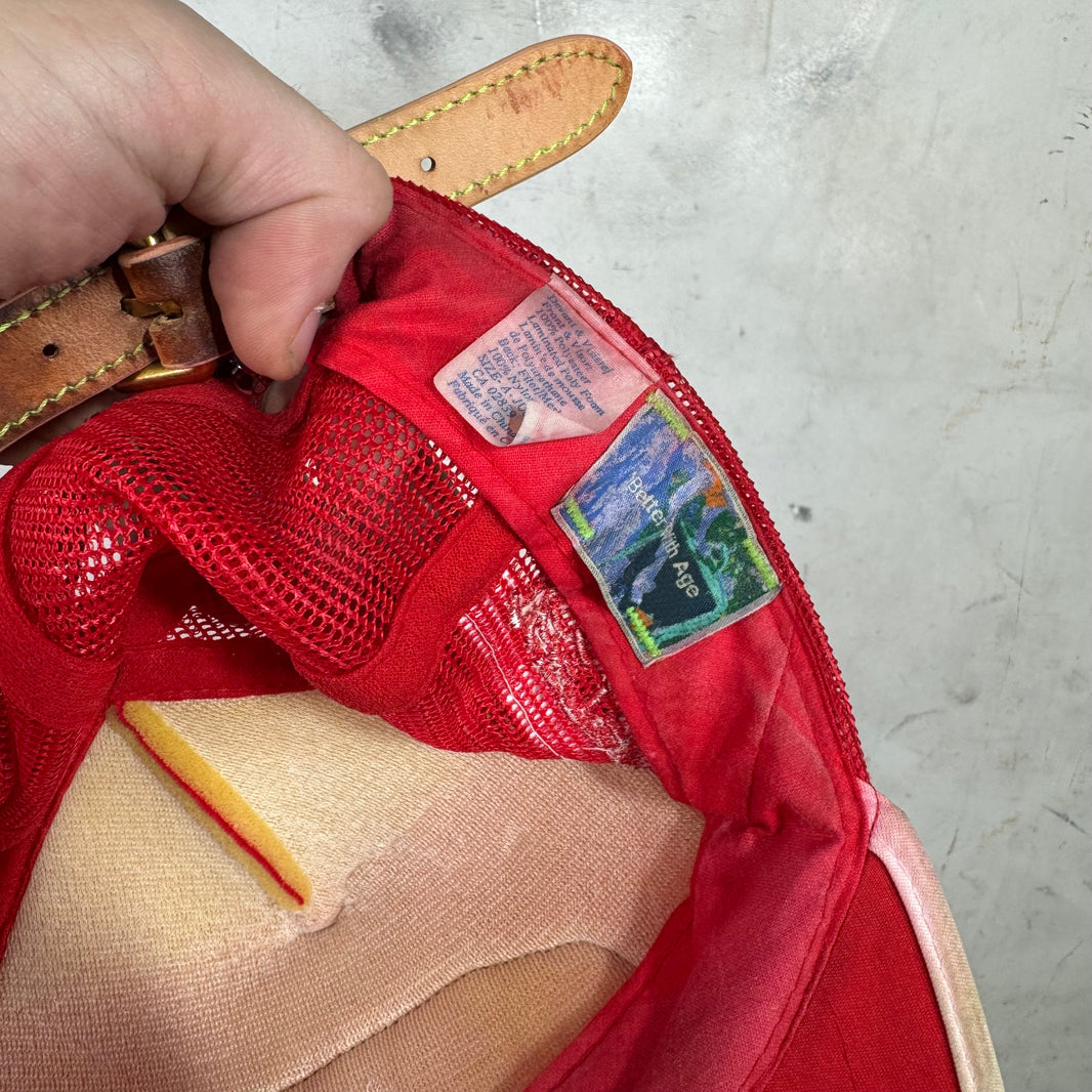 Better With Age Red Patched Trucker Hat