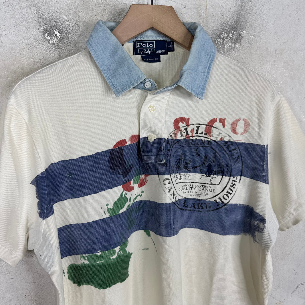 Ralph Lauren Canoe Lake Stencil Polo