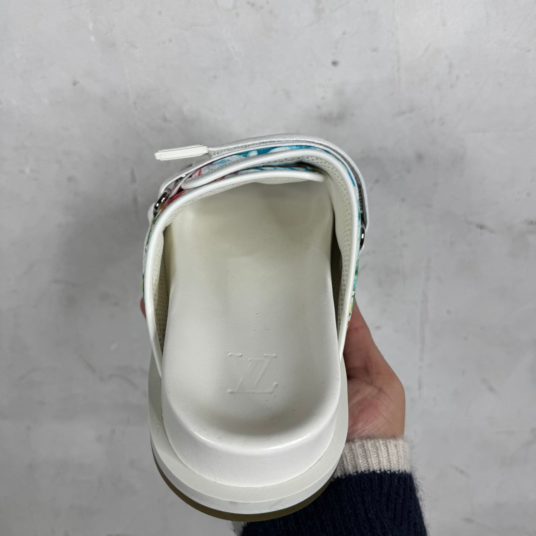 Louis Vuitton Watercolor Honululu Mules