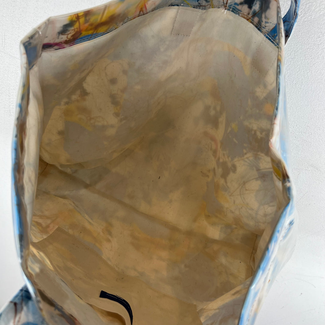 CDG Futura Patent Tote Bag