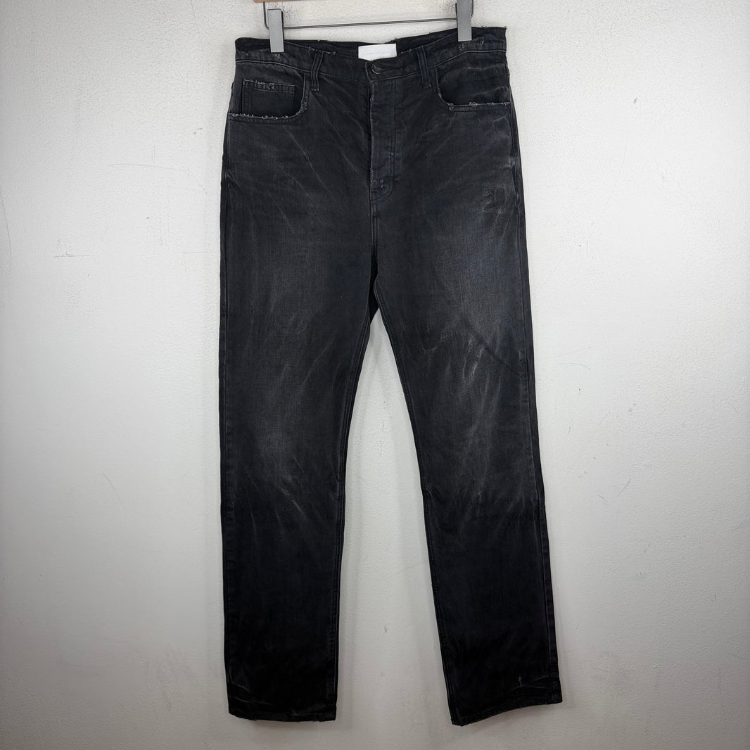Alexander Digenova Black Distressed Jeans