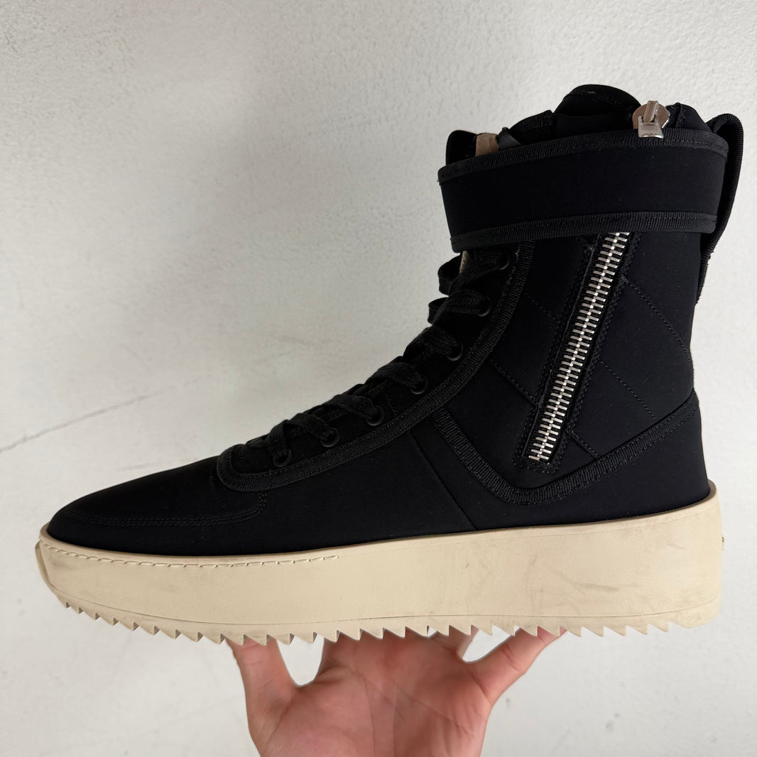 Fear of God Black Military Sneakers