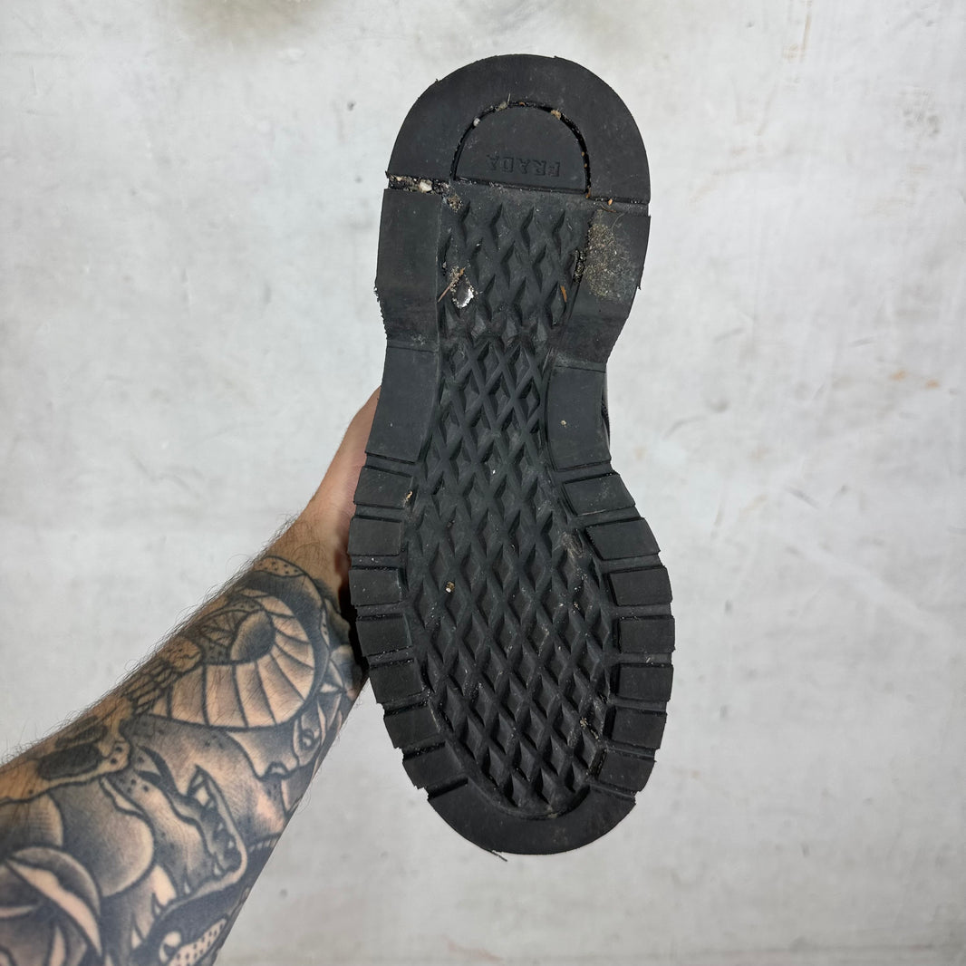 Prada Black Derbies