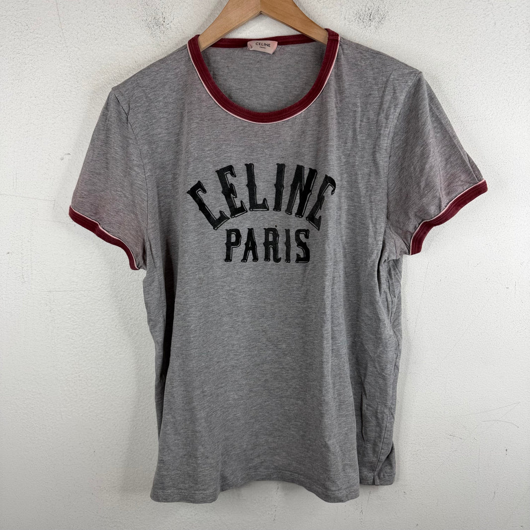 Celine Paris Ringer T-Shirt