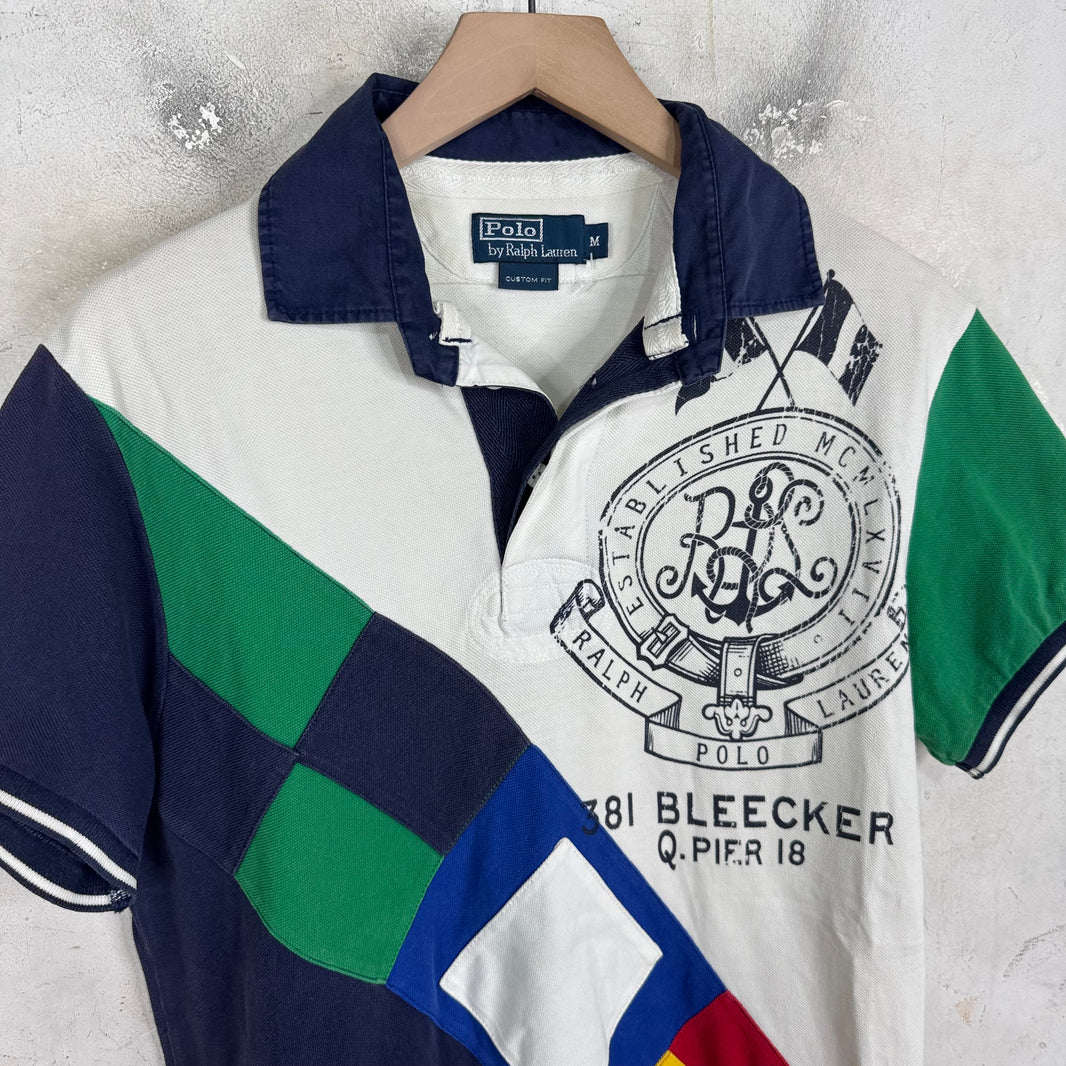 Ralph Lauren Bleeker Paneled Flag Polo